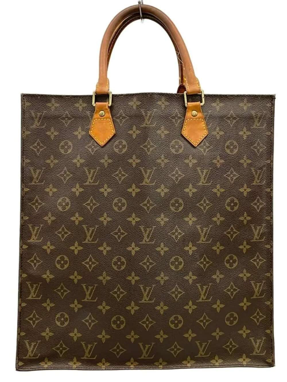 LOUIS VUITTON Sac Plat M51140 (new model) Monogram Unclear Handbag